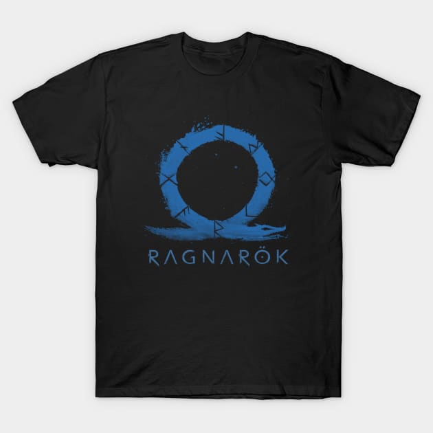 God of War Ragnarök - Blue T-Shirt by TMW Design